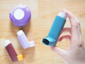 A selection of inhalers
